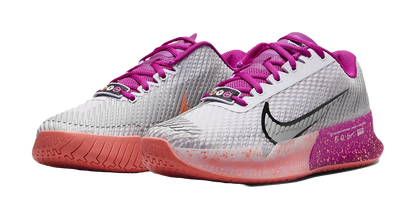 Nike Court Vapor 11 Hc Premium Barely Grape Vivid Grape Light Wild Mango Metallic Silver Womens vjkicks