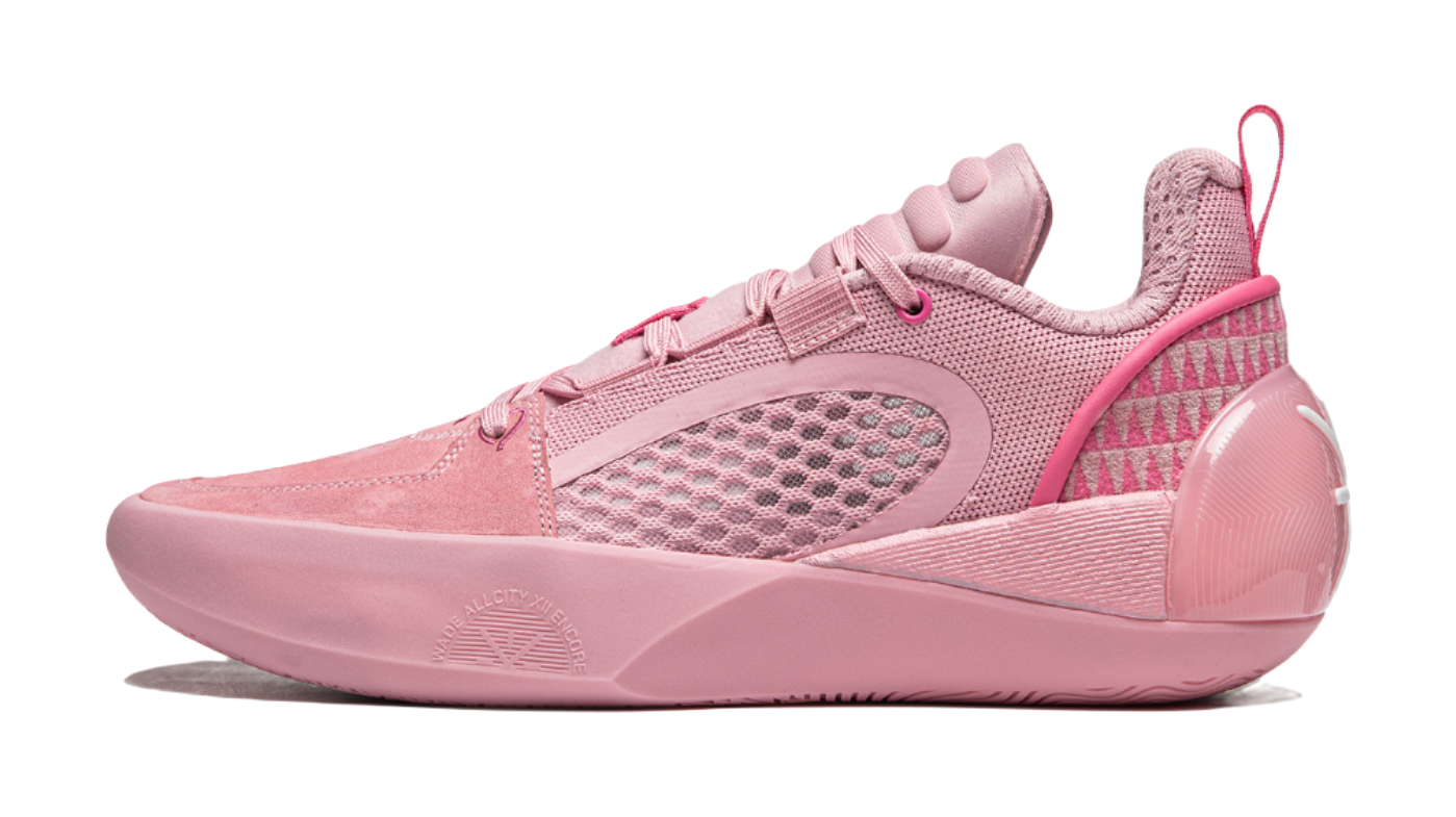 LINING All City 12 Encore Basketball Shoes Mens Low top Pink vjkicks