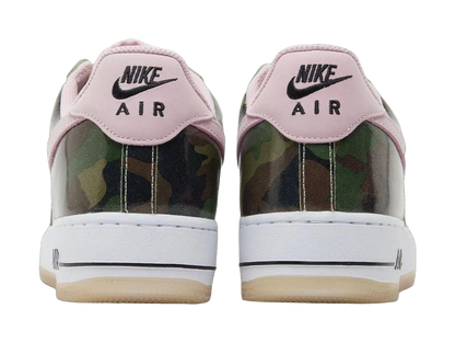 Nike Air Force 1 Abrasion Resistant Low top Skateboard Shoes Mens Brown Green Pink vjkicks