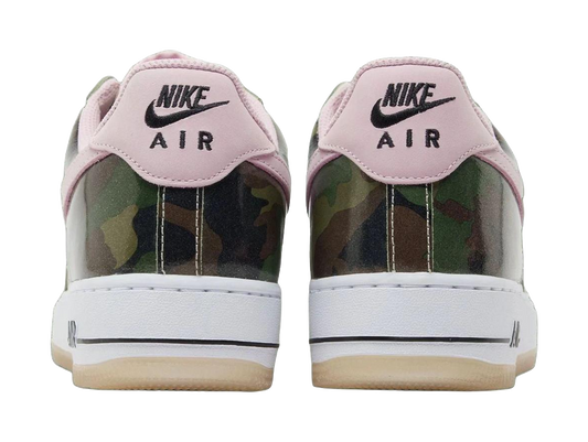 Nike Air Force 1 Abrasion Resistant Low top Skateboard Shoes Mens Brown Green Pink vjkicks