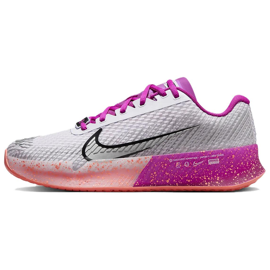 Nike Court Vapor 11 Hc Premium Barely Grape Vivid Grape Light Wild Mango Metallic Silver Womens vjkicks