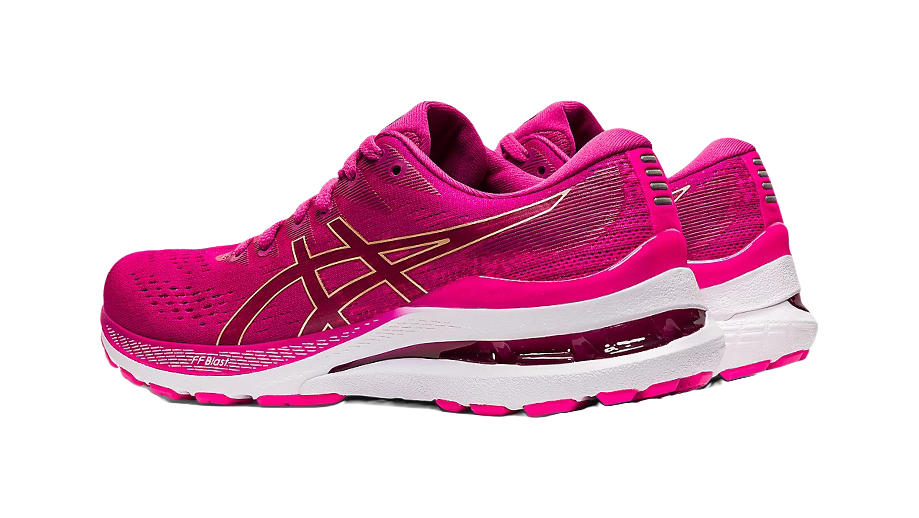 ASICS Gel Kayano 28 Fuchsia Red Womens vjkicks