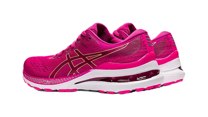 ASICS Gel Kayano 28 Fuchsia Red Womens vjkicks