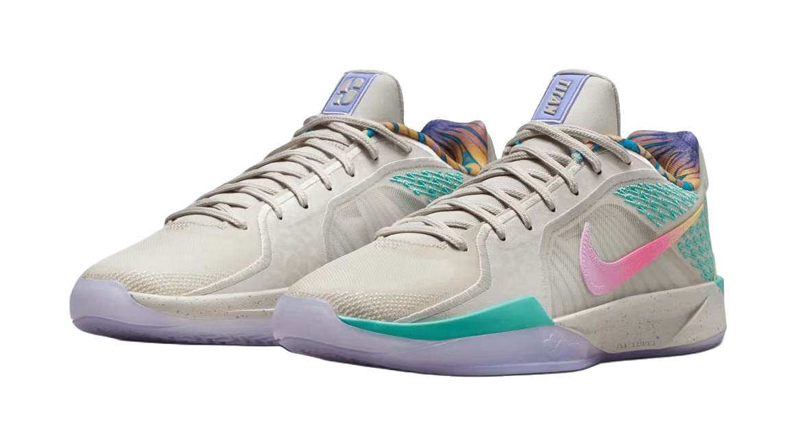 TITAN x Nike Sabrina 2 Anti Slip Wear Resistant Low Top Basketball Shoes Womens Beige vjkicks