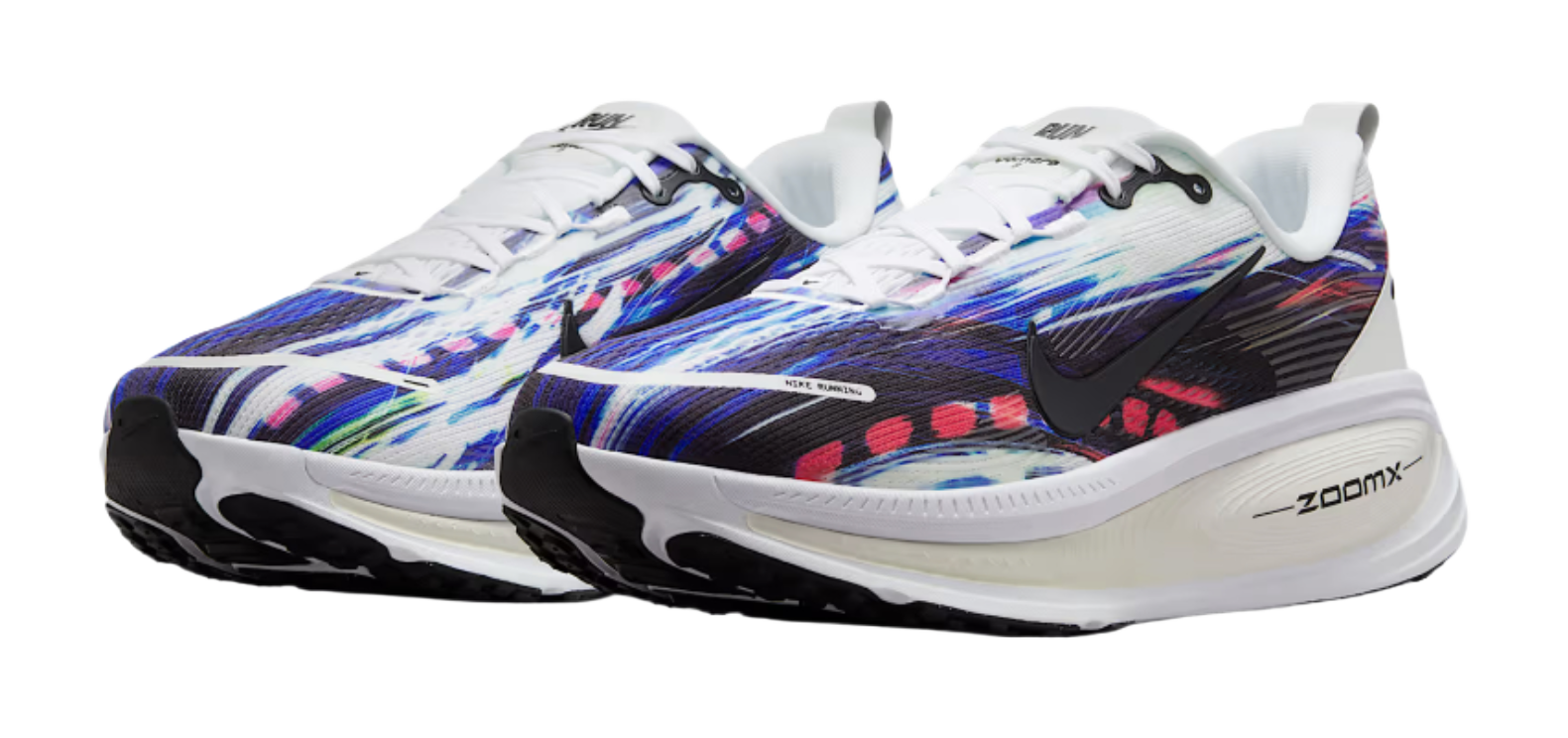 Nike Vomero 18 Cushioning Low top ZOOMX Training Long Distance Running Sprint Casual Running Shoes Mens Blue White vjkicks