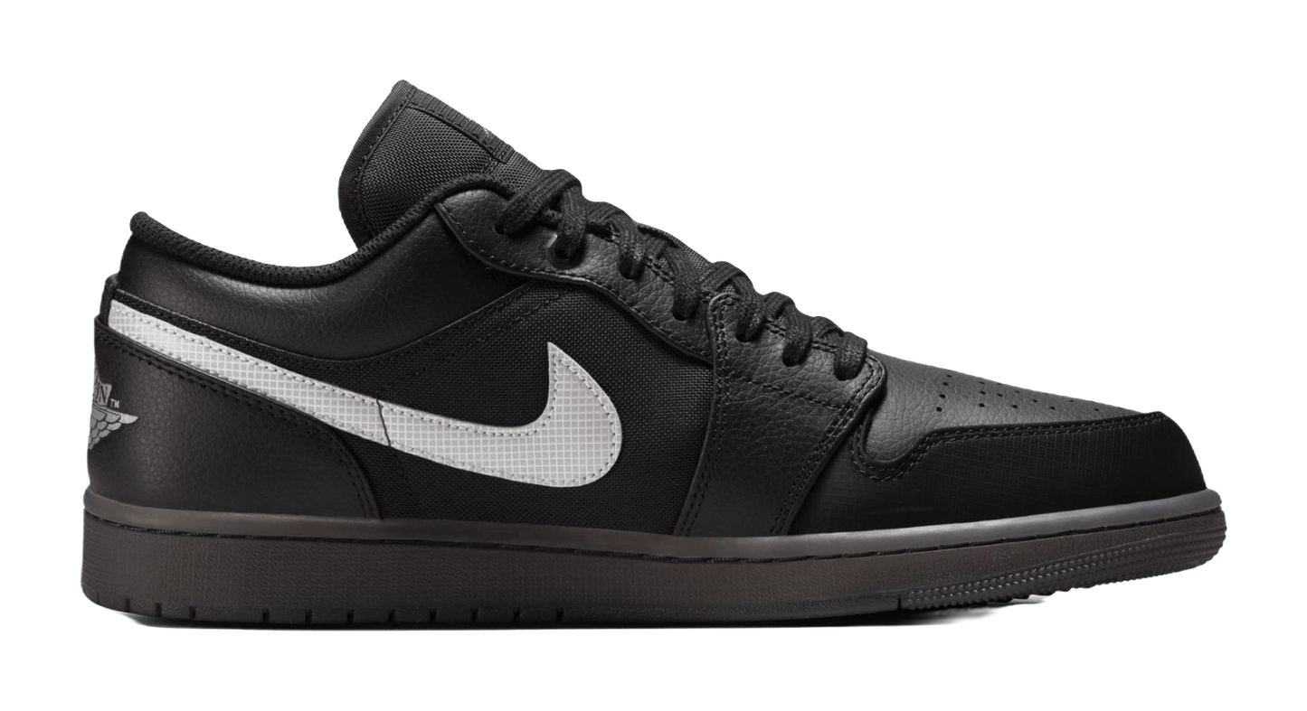 Jordan 1 Low Black White Dark Smoke Grey vjkicks