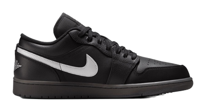 Jordan 1 Low Black White Dark Smoke Grey vjkicks