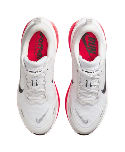 Nike Vomero Plus White Black Bright Crimson vjkicks