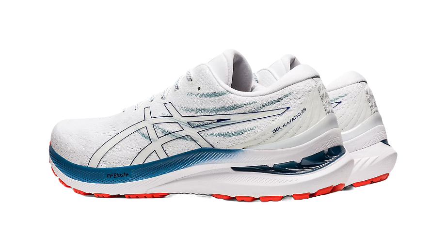ASICS Gel Kayano 29 White Deep Ocean vjkicks