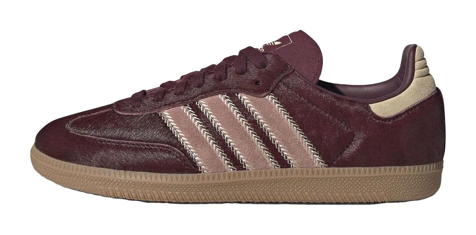 Adidas Womens Samba Og Pony Hair Pack Maroon Womens vjkicks