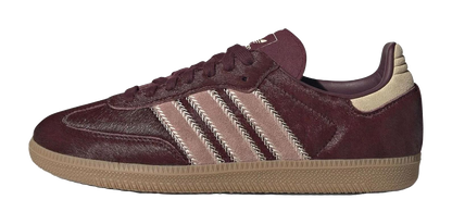 Adidas Womens Samba Og Pony Hair Pack Maroon Womens vjkicks