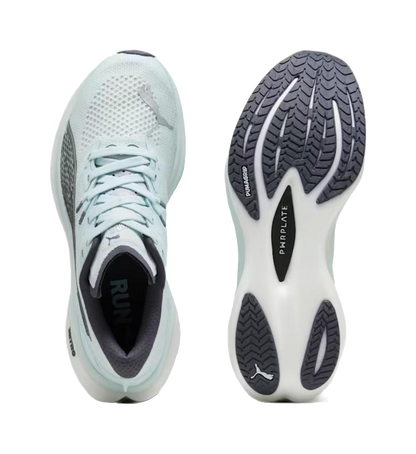 PUMA Deviate Nitro 3 Nitro Blue Galactic Grey Womens vjkicks