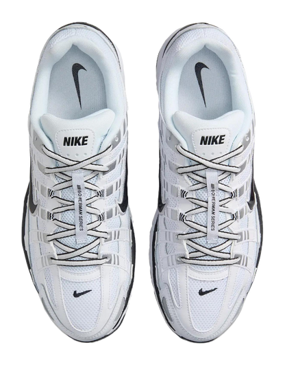 Nike P 6000 White Metallic Silver Black vjkicks