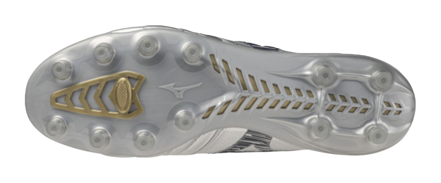 Mizuno Morelia Neo 4 FG Firm Ground Slip Resistant Abrasion Resistant Soccer Shoes Unisex Silver vjkicks