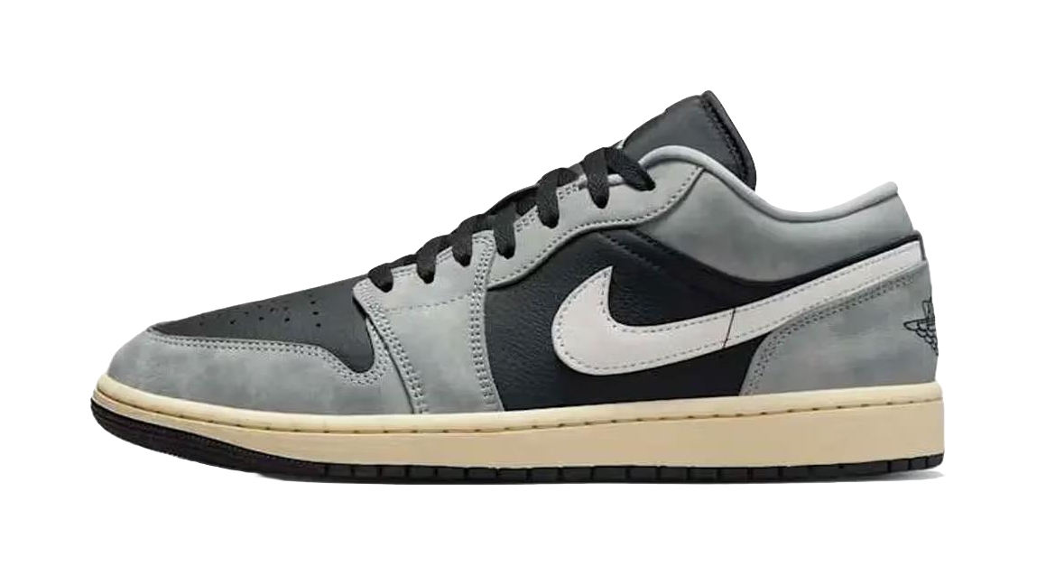 Jordan 1 Low Light Smoke Grey Off Noir vjkicks