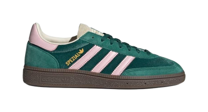 Adidas Womens Handball Spezial Collegiate Green Pink Velvet Womens vjkicks