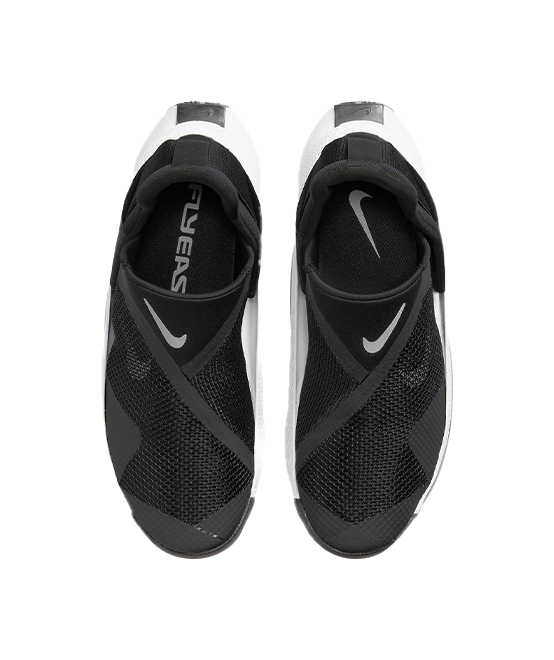 Nike Go FlyEase Black White Womens vjkicks