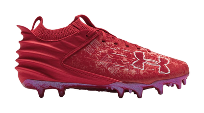 Under Armour Blur 2 AG Artificial Ground Soccer Shoes Mens Red vjkicks