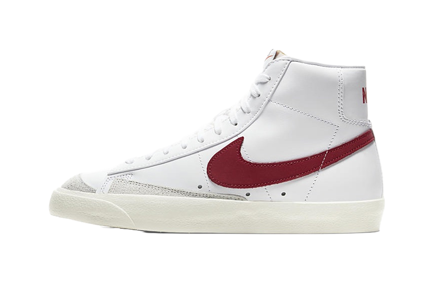 Nike Blazer 77 Vintage Mid White Worn Brick Womens vjkicks
