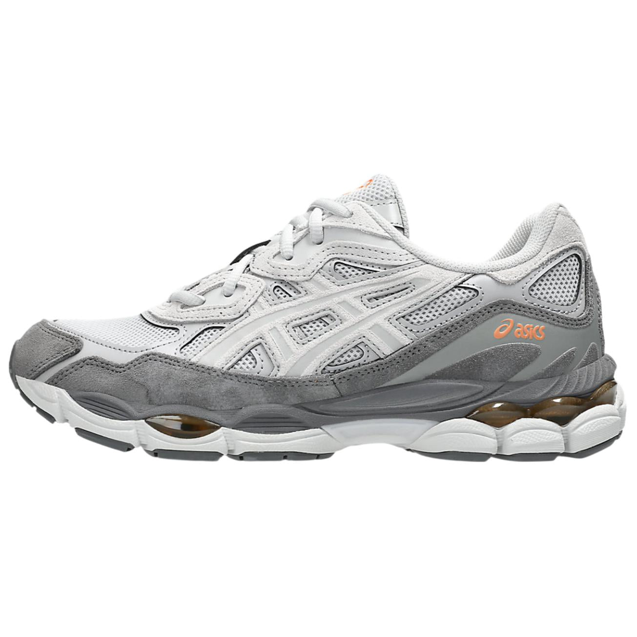 ASICS Gel NYC Cloud Grey Cement Grey vjkicks