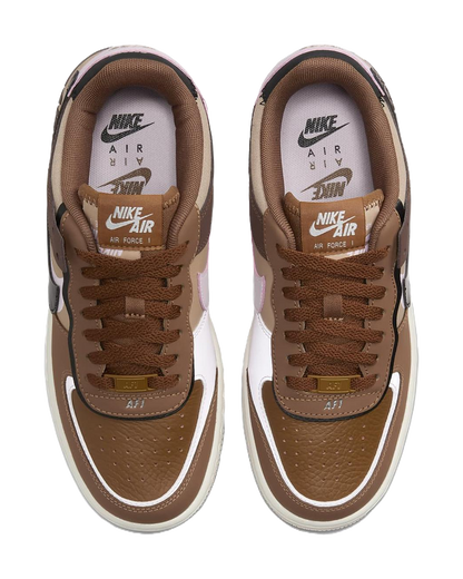 Nike Air Force 1 Low Shadow Light British Tan Pink Foam Womens vjkicks