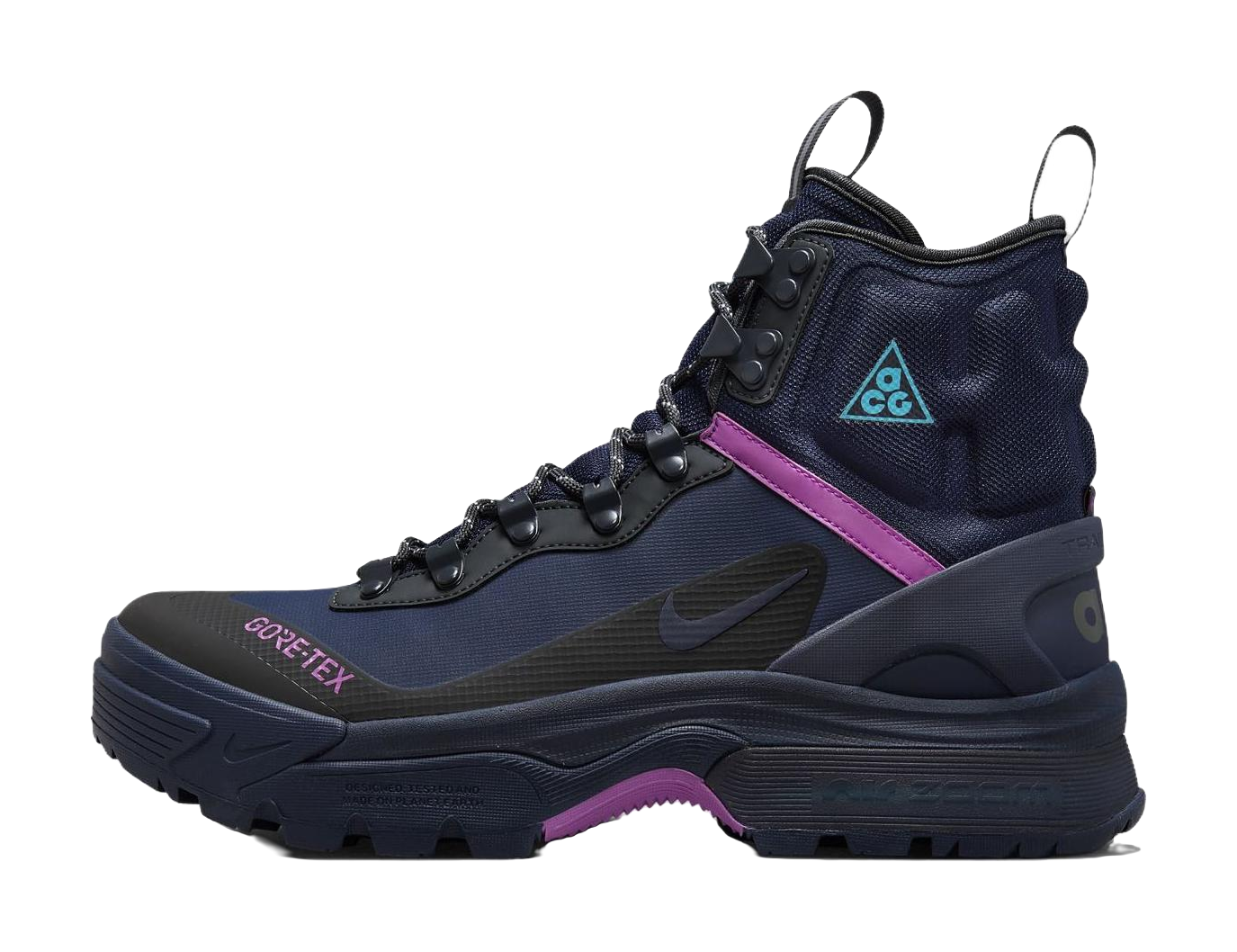 Nike Acg Air Zoom Gaiadome Gore Tex Obsidian Hyper Violet vjkicks