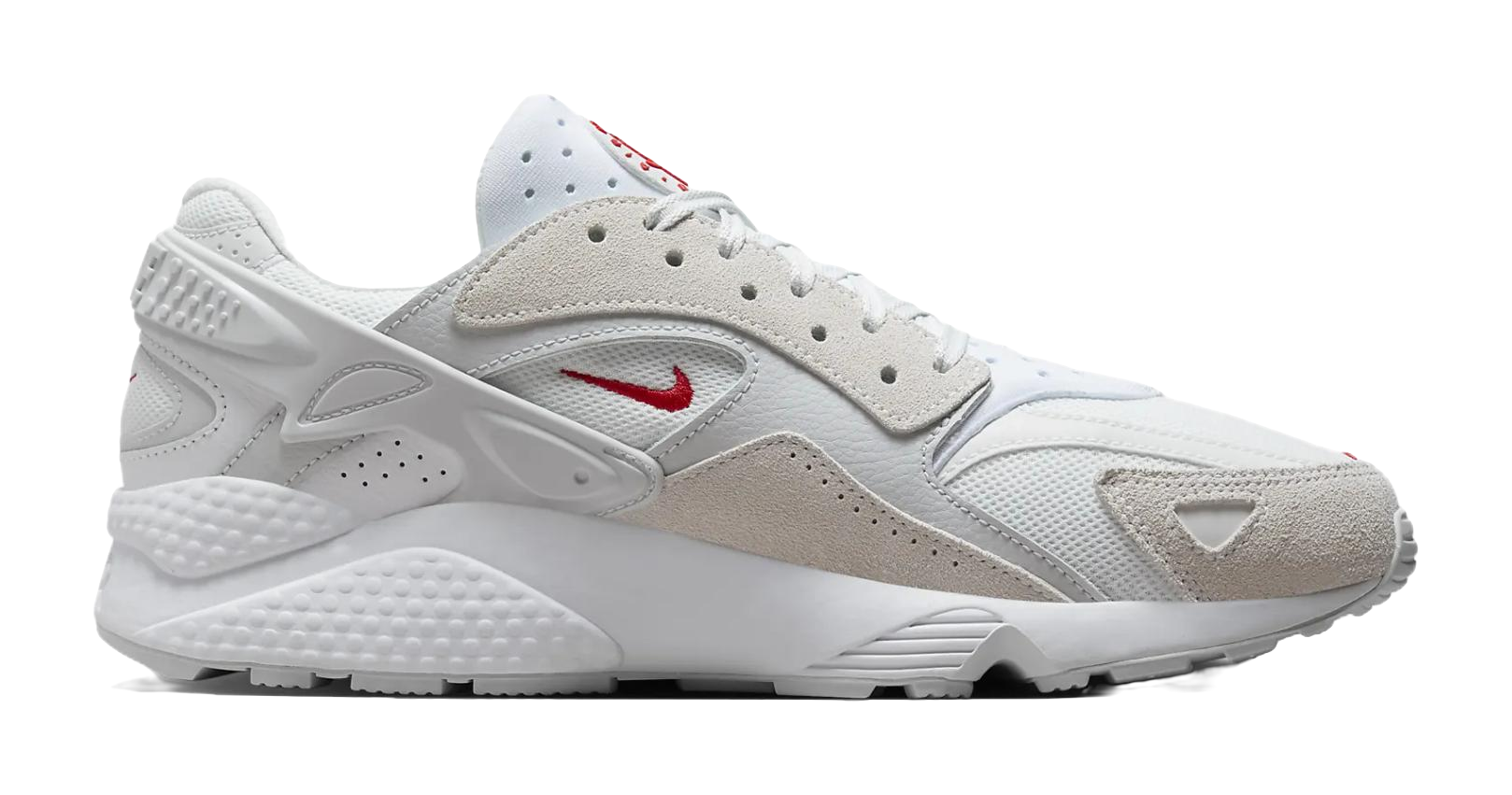Nike Air Huarache Runner Photon Dust University Red vjkicks