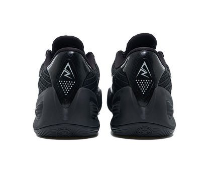 RIGORER Reeves Generation Shock Absorbers Slip Resistant Abrasion Resistant Low top Basketball Shoes Mens Black vjkicks