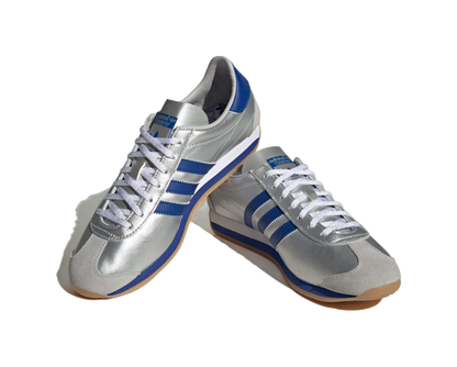 Adidas Country OG Matte Silver Bright Blue vjkicks