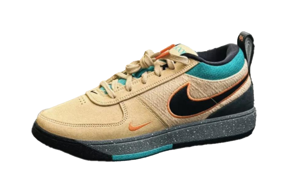 Nike Book 1 Anti-Slip Wear-Resistant Low-Top Basketball Shoes Mens Beige Black vjkicks
