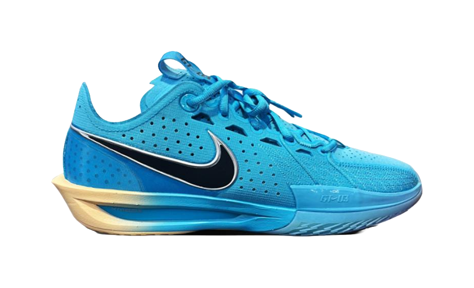 Nike Air Zoom G.T. Cut 3 Anti Slip Wear Resistant Low Top Basketball Shoes Mens Blue Black Asian Version vjkicks