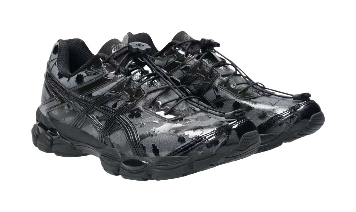 CECILIE BAHNSEN x ASICS Gel Cumulus 16 Abrasion Resistant Low top Running Shoes Unisex Gray Black vjkicks