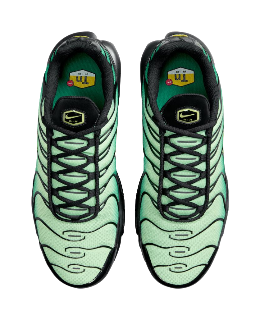 Nike Air Max Plus Vapor Green Malachite Black Light Lemon Twist vjkicks