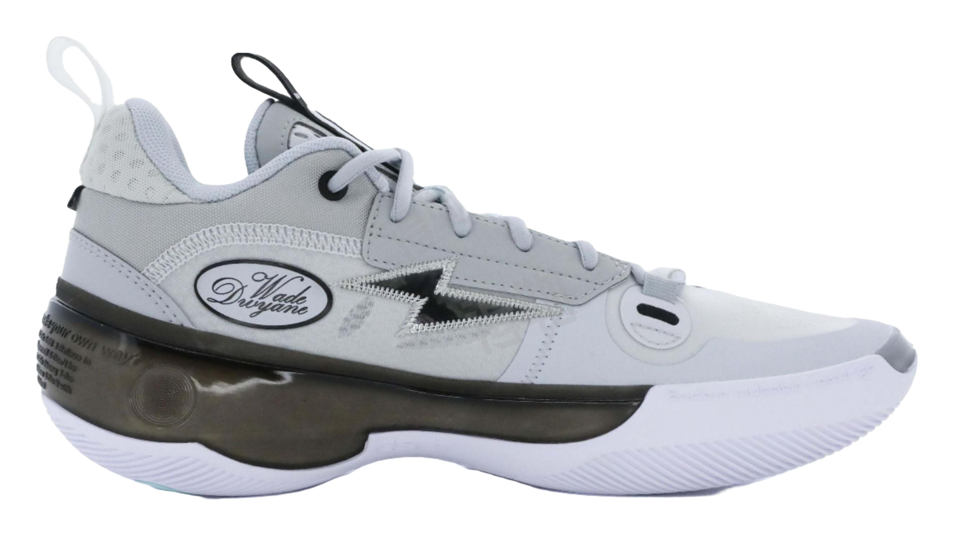 LiNing Non-slip Wear-resistant Shock Absorption Low-Top Basketball Shoes Mens Blue vjkicks