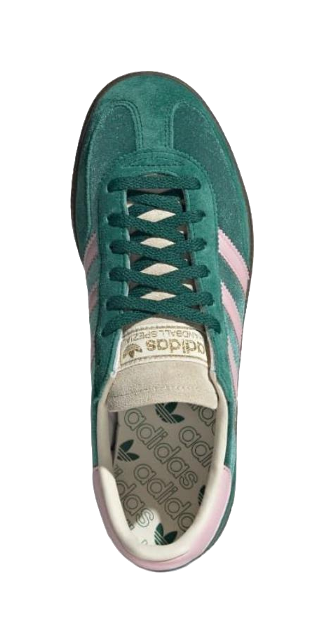 Adidas Womens Handball Spezial Collegiate Green Pink Velvet Womens vjkicks