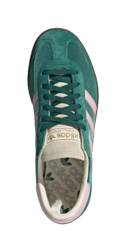 Adidas Womens Handball Spezial Collegiate Green Pink Velvet Womens vjkicks