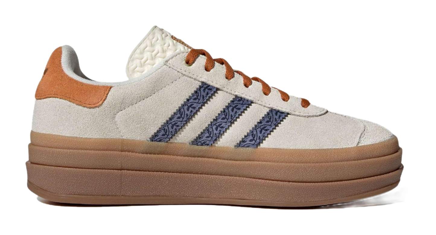 Adidas Womens Gazelle Bold Cream Orb Violet Floral Womens vjkicks