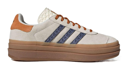 Adidas Womens Gazelle Bold Cream Orb Violet Floral Womens vjkicks