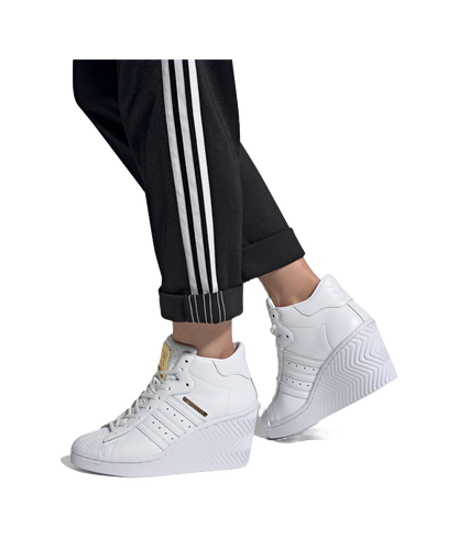 Adidas Womens Superstar Ellure White Gold Metallic Womens vjkicks