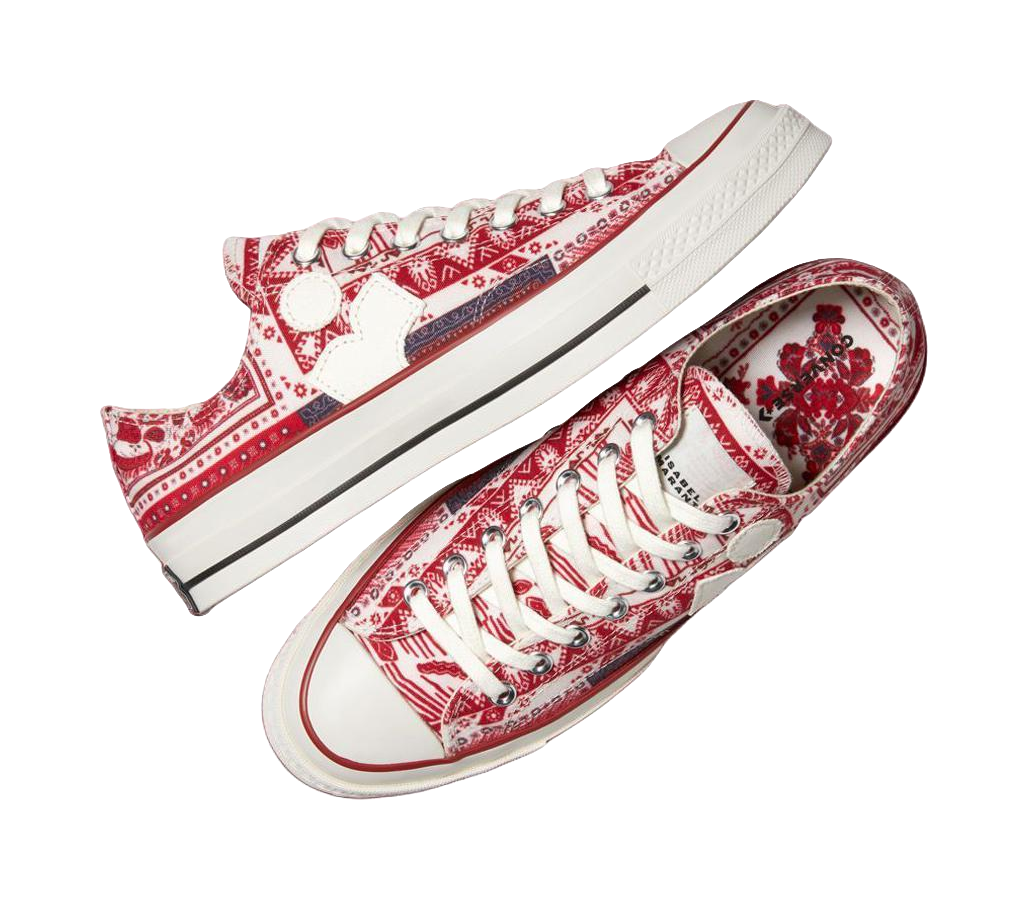 Converse Isabel Marant X Womens Chuck 70 Low Red Bandana Scarf vjkicks