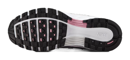 Nike P 6000 Abrasion Resistant Low top Track  Field Competition Racing Running Shoes Womens White Silver vjkicks