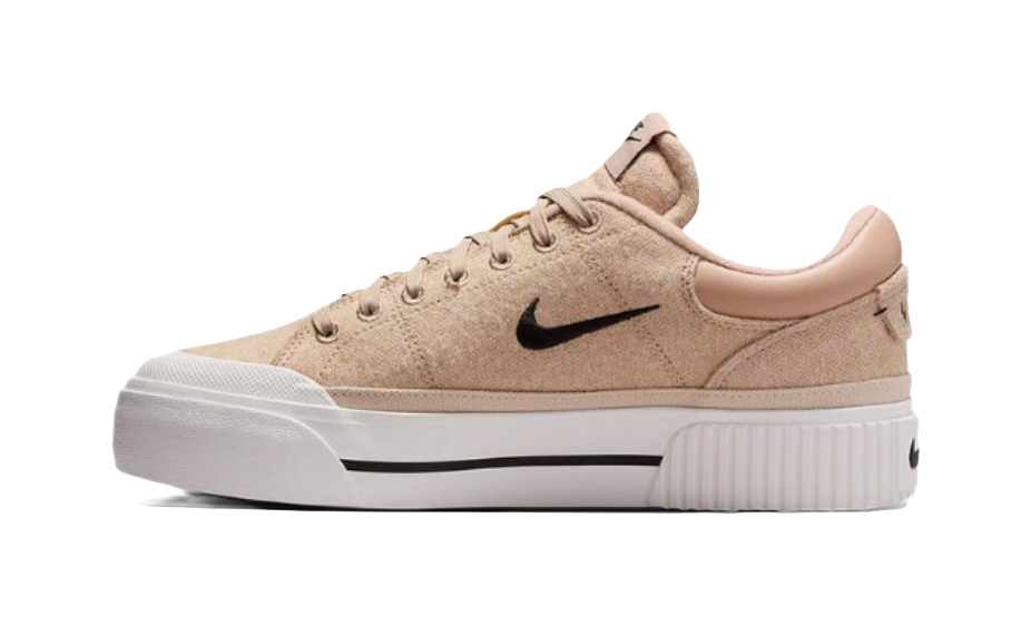 Nike Court Legacy Lift Hemp Sail Sanddrift Black Womens vjkicks