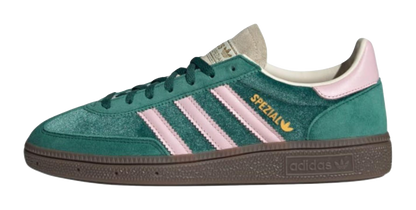 Adidas Womens Handball Spezial Collegiate Green Pink Velvet Womens vjkicks