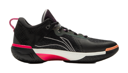 LiNing Wode Phantom 6 Cushioning Anti-Slip And Wear-Resistant Lightweight Rebound Low-Top Basketball Shoes Mens Black vjkicks