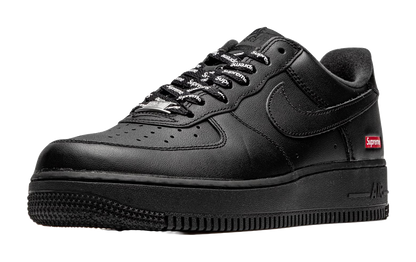 Nike X Supreme Air Force 1 Low Box Logo Black vjkicks