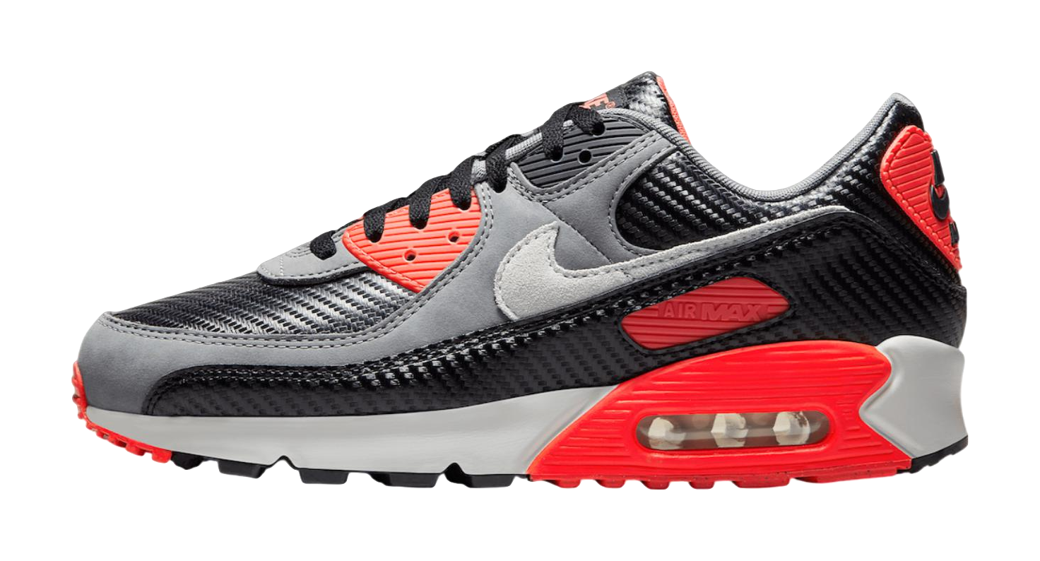 Nike Air Max 90 Premium Carbon Fiber Infrared vjkicks
