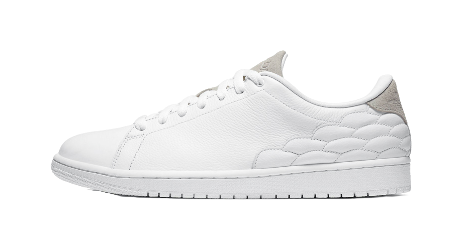 Air Jordan 1 Centre Court White On White vjkicks
