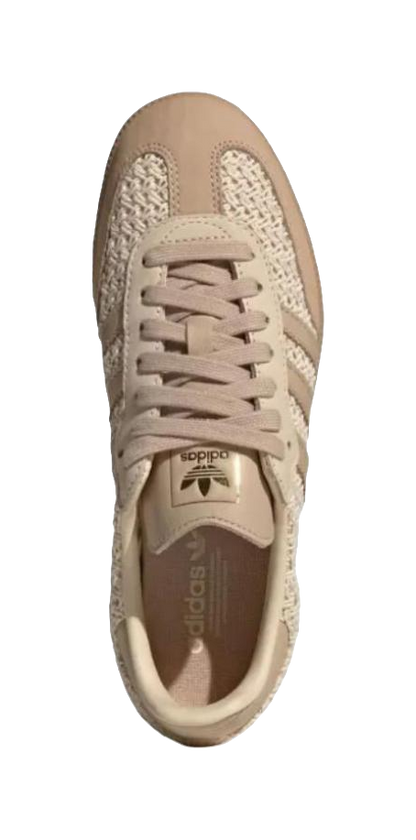 Adidas Womens Samba Og Knit Pack Sand Strata Womens vjkicks