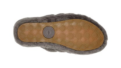 UGG Fluff Yeah Slide Thick Sole Gray Slippers Womens vjkicks