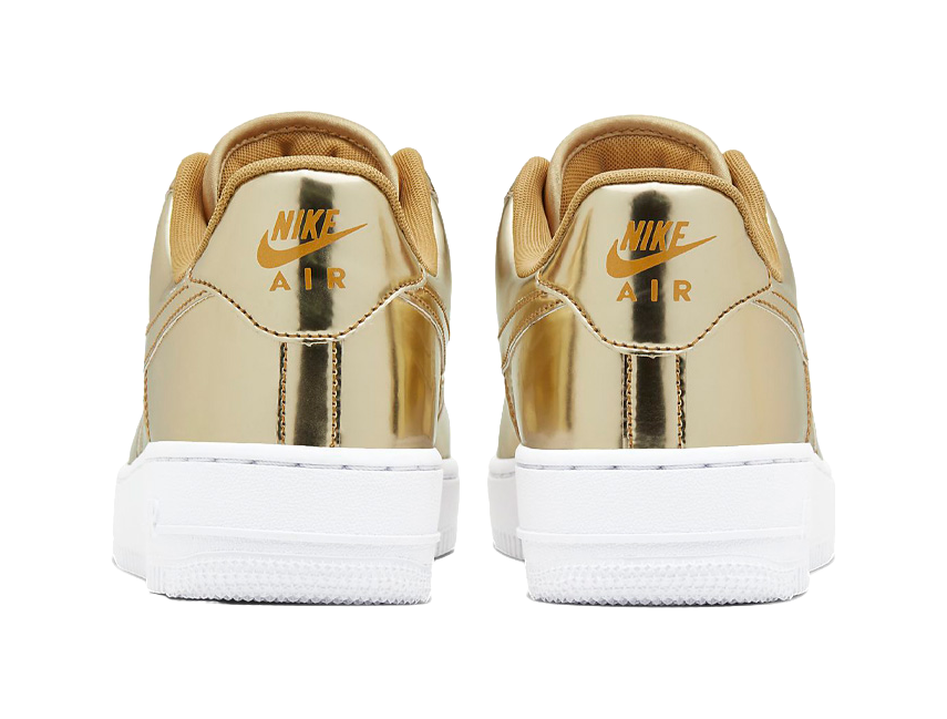 Nike Air Force 1 Low Metallic Gold Womens vjkicks